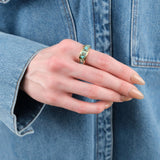 Young In The Mountains Jewelry Rings Composition No. 9 Inlay Ring White Diamond / 10.5