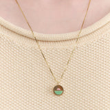 Young In The Mountains Jewelry Necklaces Cost Capsule Necklace 14K Yellow Gold / 22" Chain