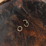 Young In The Mountains Jewelry Earrings El Dorado Huggie Earrings 14K Yellow Gold / Pair