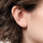 Young In The Mountains Jewelry Earrings El Dorado Huggie Earrings 14K Yellow Gold / Pair