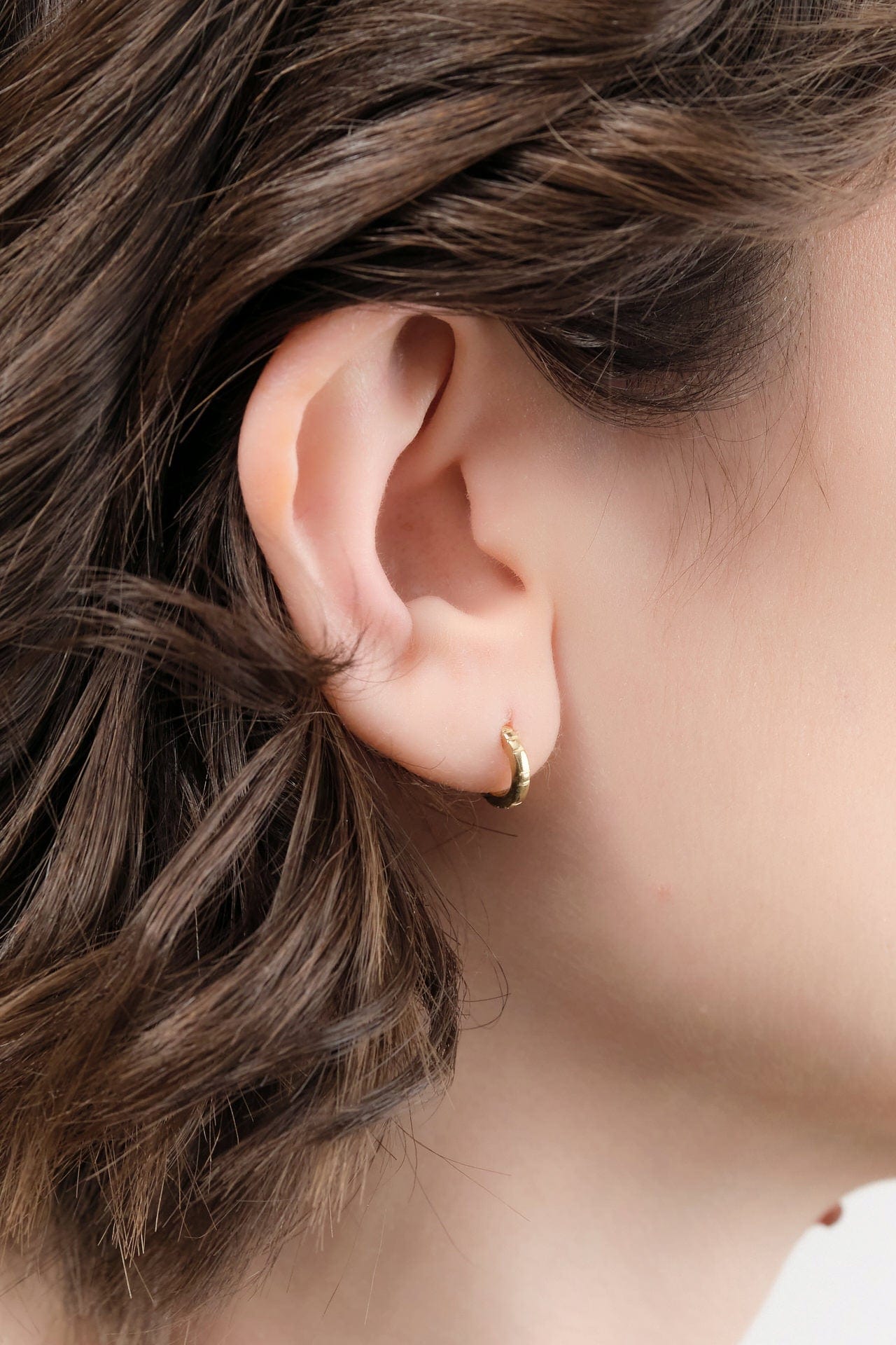 Young In The Mountains Jewelry Earrings El Dorado Huggie Earrings 14K Yellow Gold / Pair
