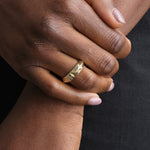 Young In The Mountains Jewelry Rings Large Helena Ring 14K Yellow Gold / 8