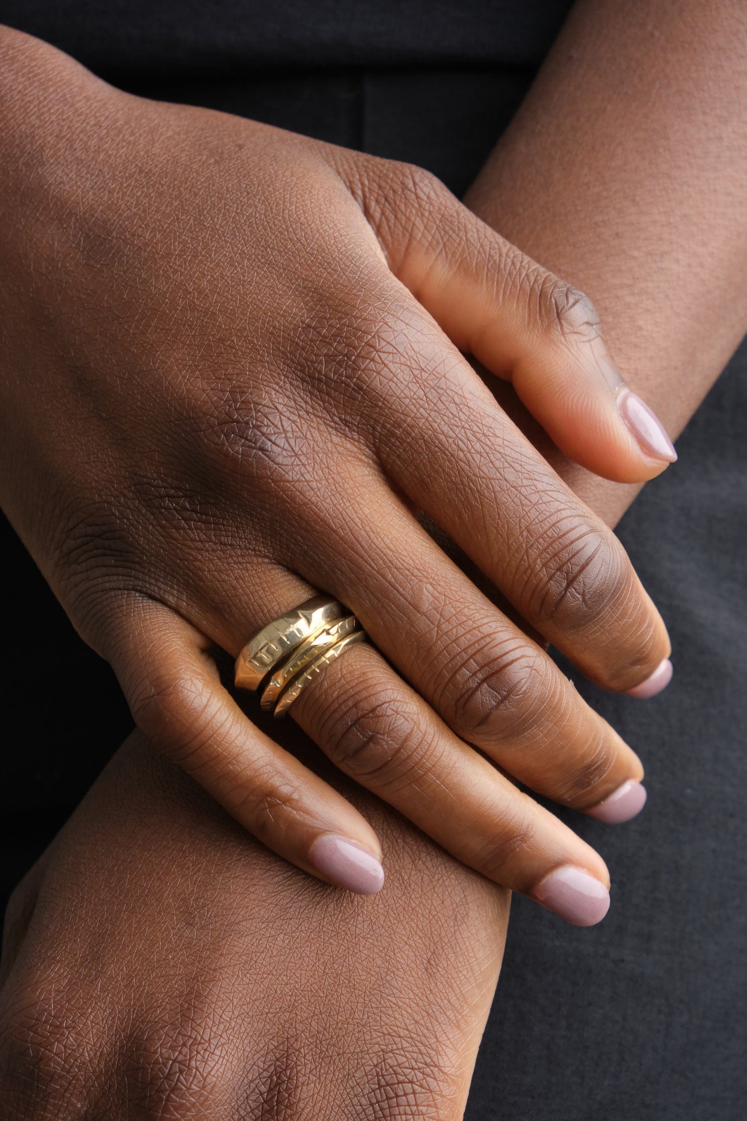 Young In The Mountains Jewelry Rings Large Helena Ring 14K Yellow Gold / 8