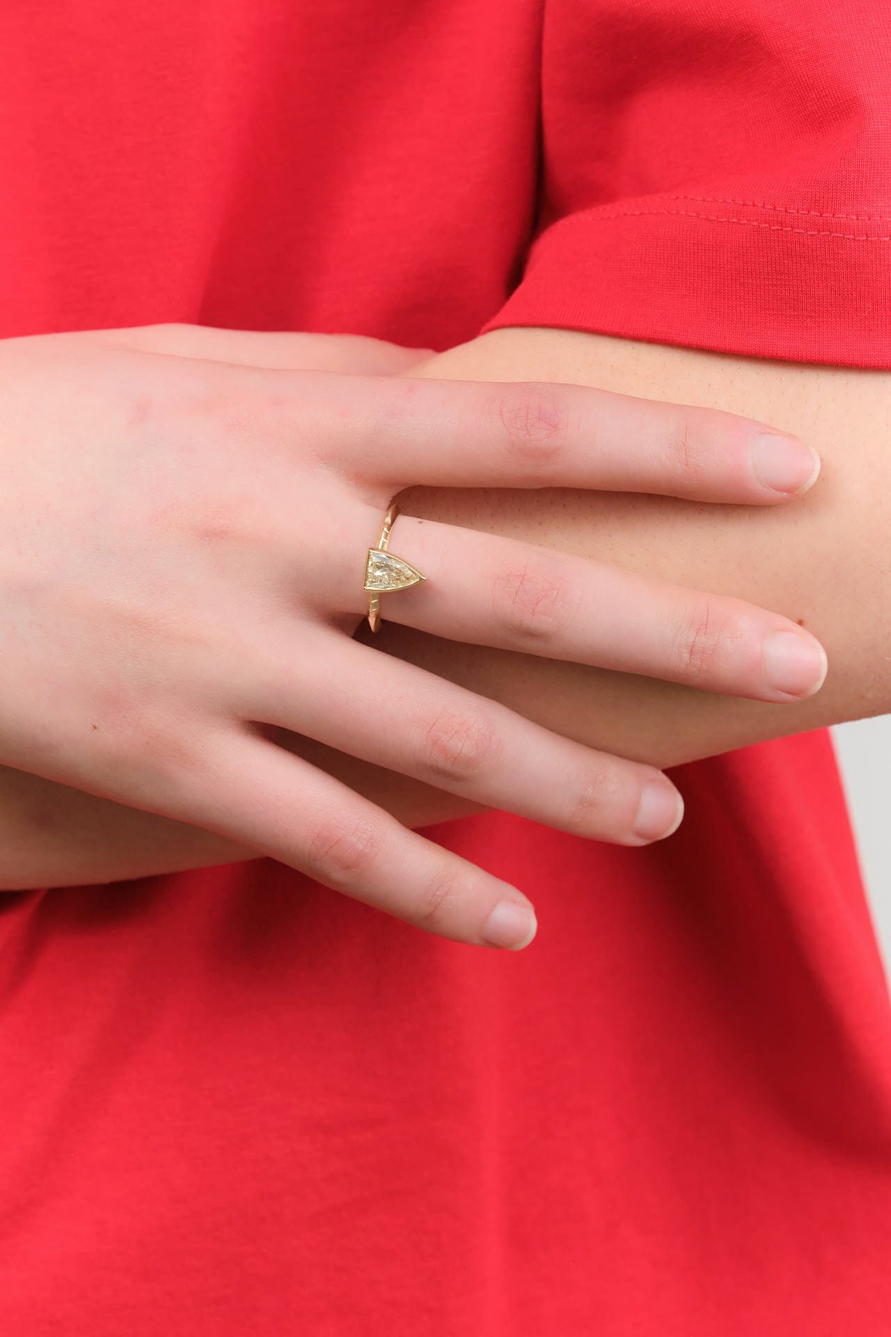 Young In The Mountains Jewelry Rings Khayma Diamond Ring 14K Yellow Gold / 7.5