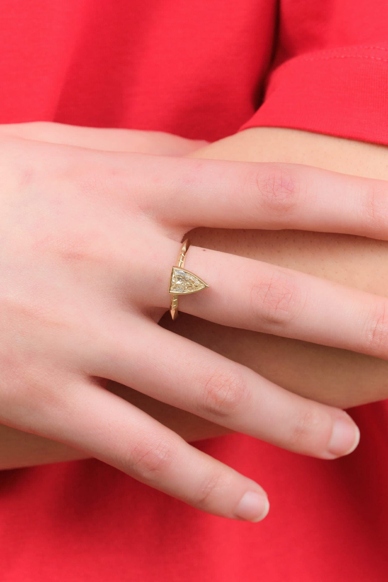 Young In The Mountains Jewelry Rings Khayma Diamond Ring 14K Yellow Gold / 7.5