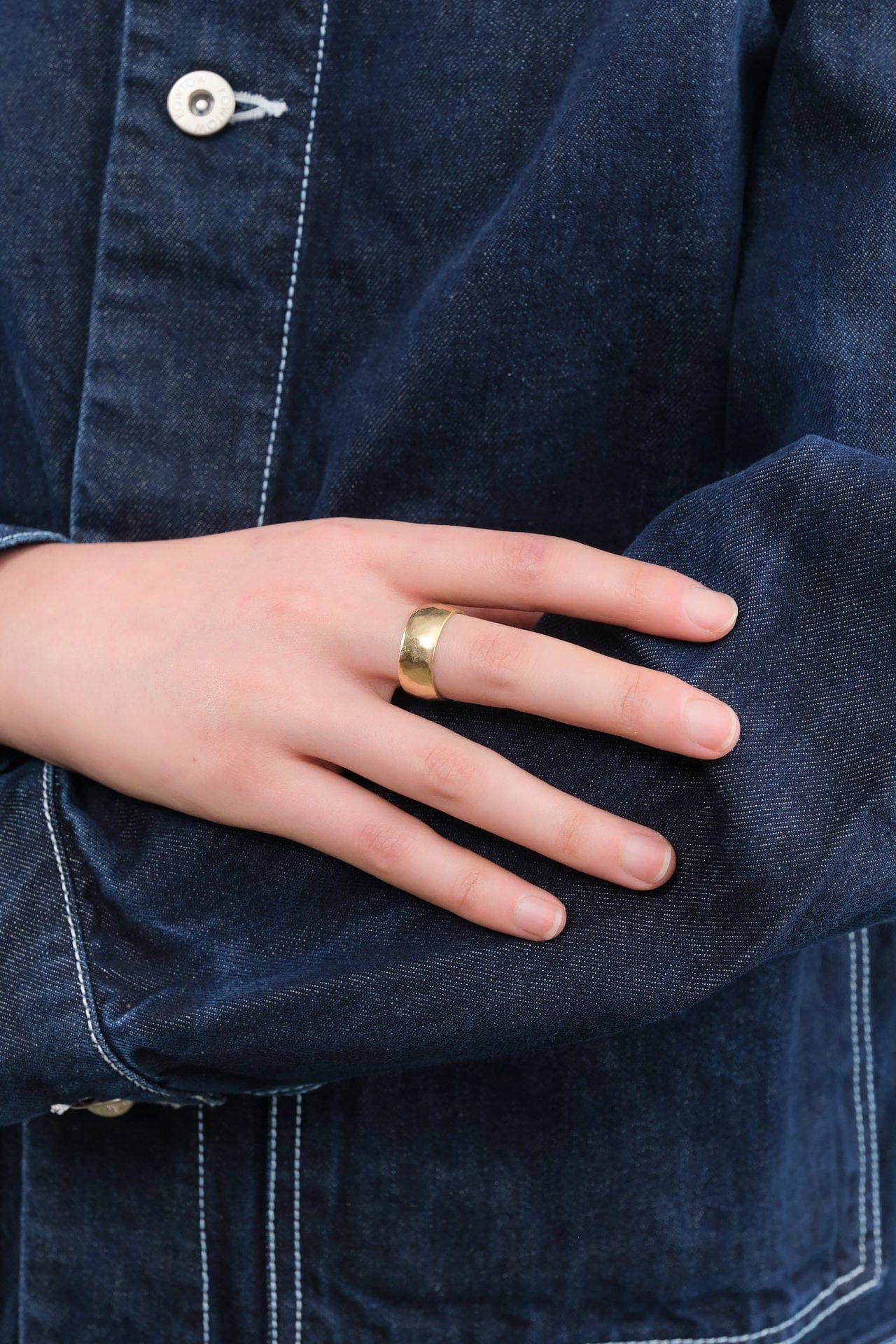 Young In The Mountains Jewelry Rings Kona Band Ring 14K Yellow Gold / 7.75