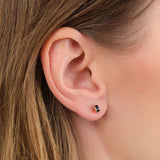 Young In The Mountains Jewelry Earrings Luna Stud Earrings in Black Jade Black Jade / Pair