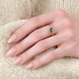 Makalu Sapphire Solitaire Ring in Gold by Young in the Mountains