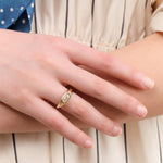 Young In The Mountains Jewelry Rings Okkekant Solitaire Diamond Ring 14K Yellow Gold / 6.5