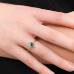 Young In The Mountains Jewelry Rings Poire Ring in Snowville Variquoise 14K Yellow Gold / 6.75