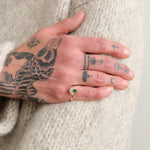 Young In The Mountains Jewelry Rings Reika Ring in Arizona Malachite 14K Yellow Gold / 7