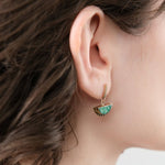 Young In The Mountains Jewelry Earrings Selene Diamond Bar Earrings White Diamond / Pair