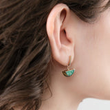 Young In The Mountains Jewelry Earrings Selene Diamond Bar Earrings White Diamond / Pair