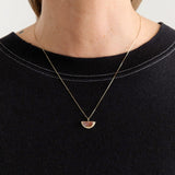 Young In The Mountains Jewelry Necklaces Selene Necklace 14K Yellow Gold / 18" Chain