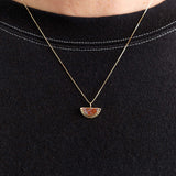 Young In The Mountains Jewelry Necklaces Selene Necklace 14K Yellow Gold / 18" Chain