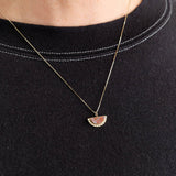 Young In The Mountains Jewelry Necklaces Selene Necklace 14K Yellow Gold / 18" Chain