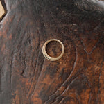 Young In The Mountains Jewelry Rings Shield Protection Ring in Montana Sapphire 14K Yellow Gold / 9