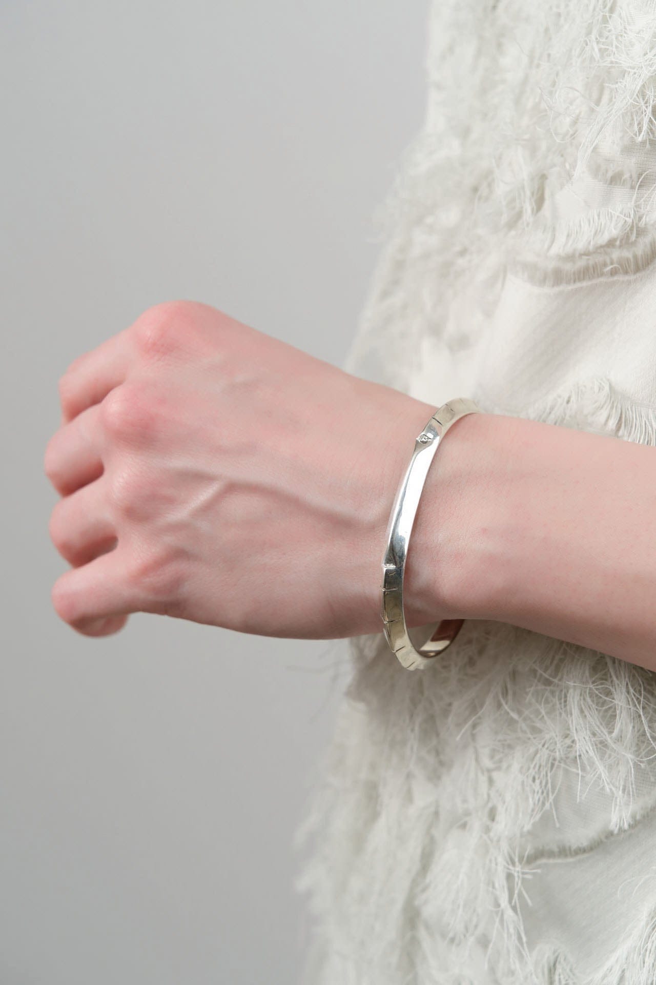 Young In The Mountains Jewelry Bracelets Small Silver Cuff Silver