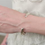 Young In The Mountains Jewelry Bracelets Small Silver Cuff Silver