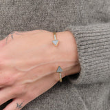 Young In The Mountains Jewelry Bracelets Tesoro Bracelet White Diamond and Mother of Pearl