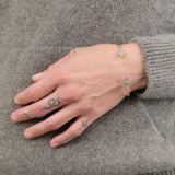 Young In The Mountains Jewelry Bracelets Tesoro Bracelet White Diamond and Mother of Pearl