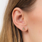 Young In The Mountains Jewelry Earrings Topaz Trillion Stud Earrings Topaz / Pair