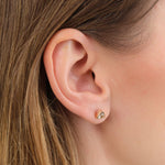 Young In The Mountains Jewelry Earrings Topaz Trillion Stud Earrings Topaz / Pair