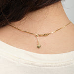 Young in the Mountains Verdant Montana Sapphire Necklace