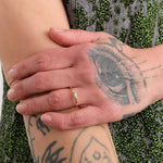 Young In The Mountains Jewelry Rings Yuka Ring in Montana Sapphire 14K Yellow Gold / 7