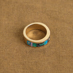 Side of Composition #1 Inlay Ring
