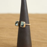 Variscite on Peili Ring in Sapphire and Variscite