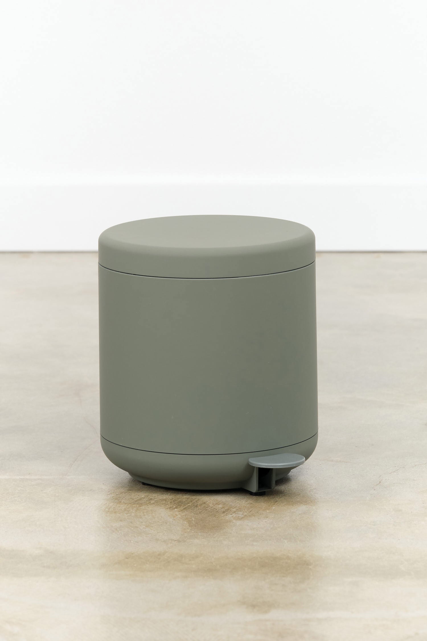 Zone Denmark Trash Can UME Pedal Bin in Dark Olive Green 