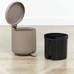 Zone Denmark Trash Can UME Pedal Bin in Taupe