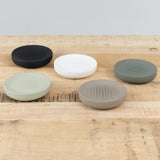 Zone Denmark Bathroom UME Soap Dish in Olive Green White Black Taupe and Eucalyptus