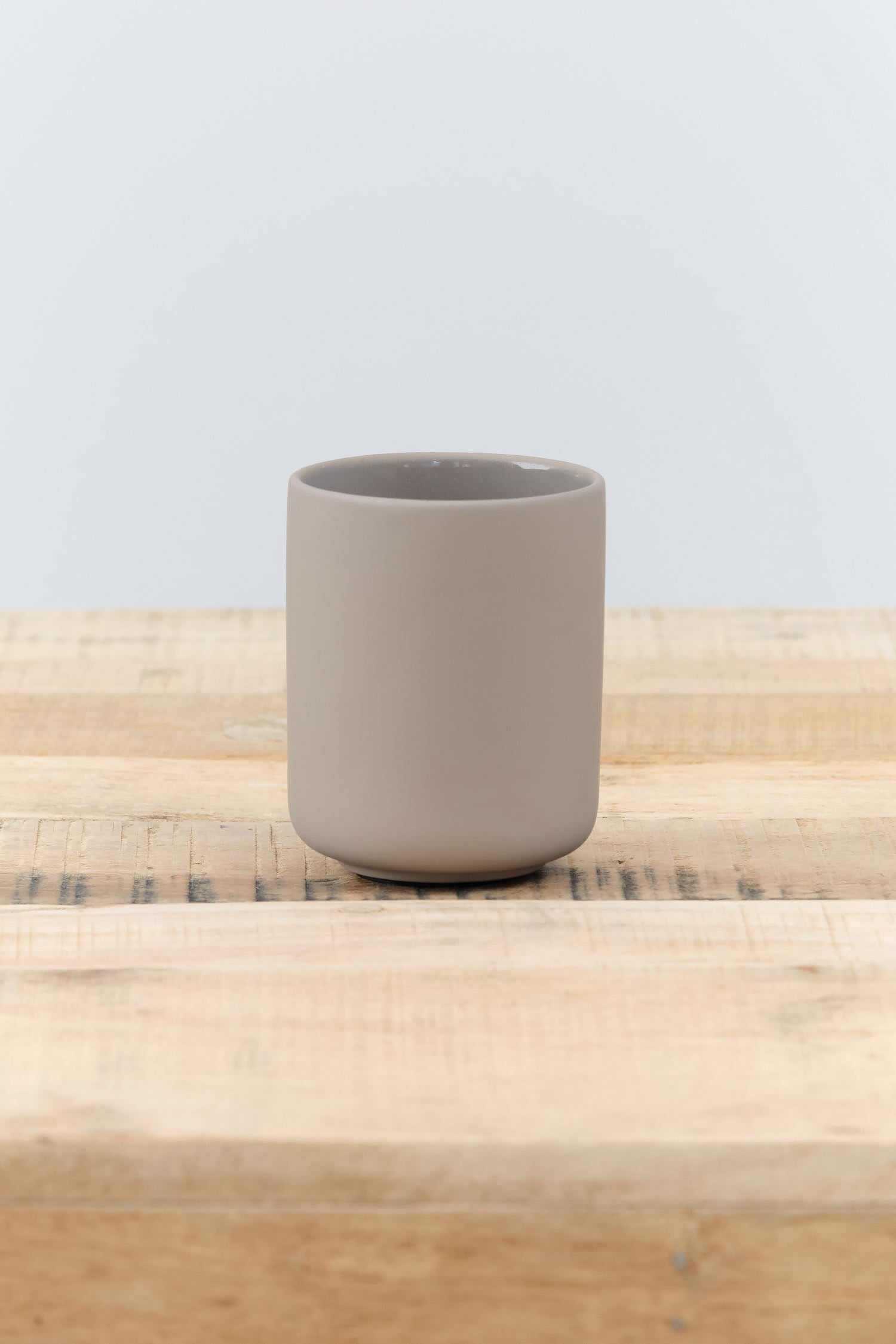 Zone Denmark UME Tooth Brush Mug in Taupe