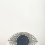 MQuan Art Ceramics Large Half in New Eye Indigo New Eye Indigo / 12.75" L X 7" H X 1.75" W