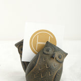 Tadahiro Baba Home Objects Owl Memo Holder