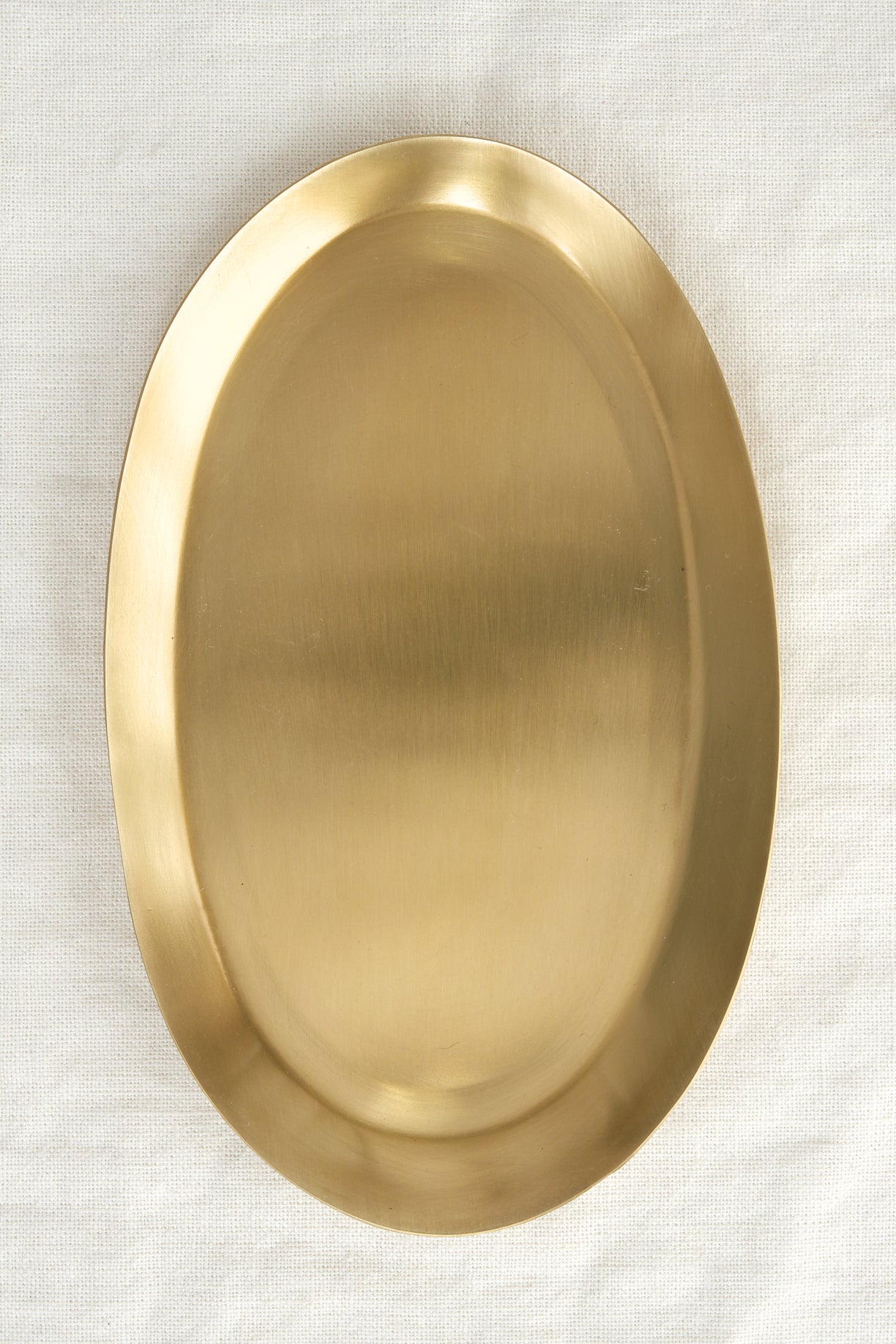 brass oval tray Fog Linen Work