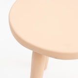 Tina Frey Designs Home Furniture Occasional Side Table in Nude Nude / 15" D X 18" H