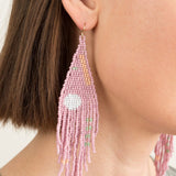 Salihah Moore Jewelry Earrings Orb Lilac Earrings Lilac / 5"