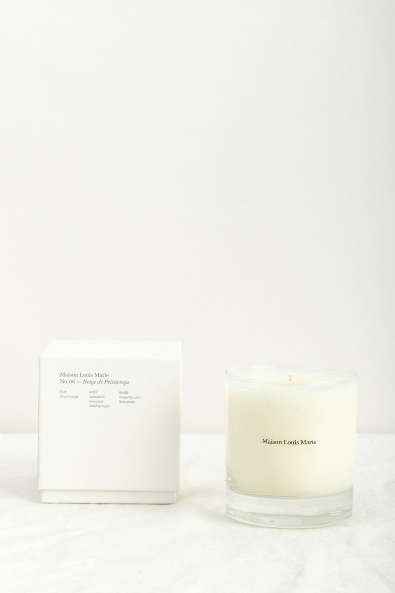 Maison Louis Marie No 6 Neige de Printemps Candle