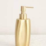 Tina Frey Designs Home Bath Accessories Brushed Brass Soap Bottle Brass / 2.5" L X 2.5" W X 7" H