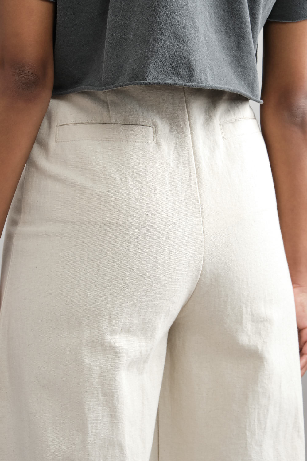 Back detailing of Signature Wide Legged Trouser