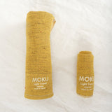 Kontex Home Bath Textiles Moku Light Hand Towel in Mustard Mustard / 42" L X 12.5" W