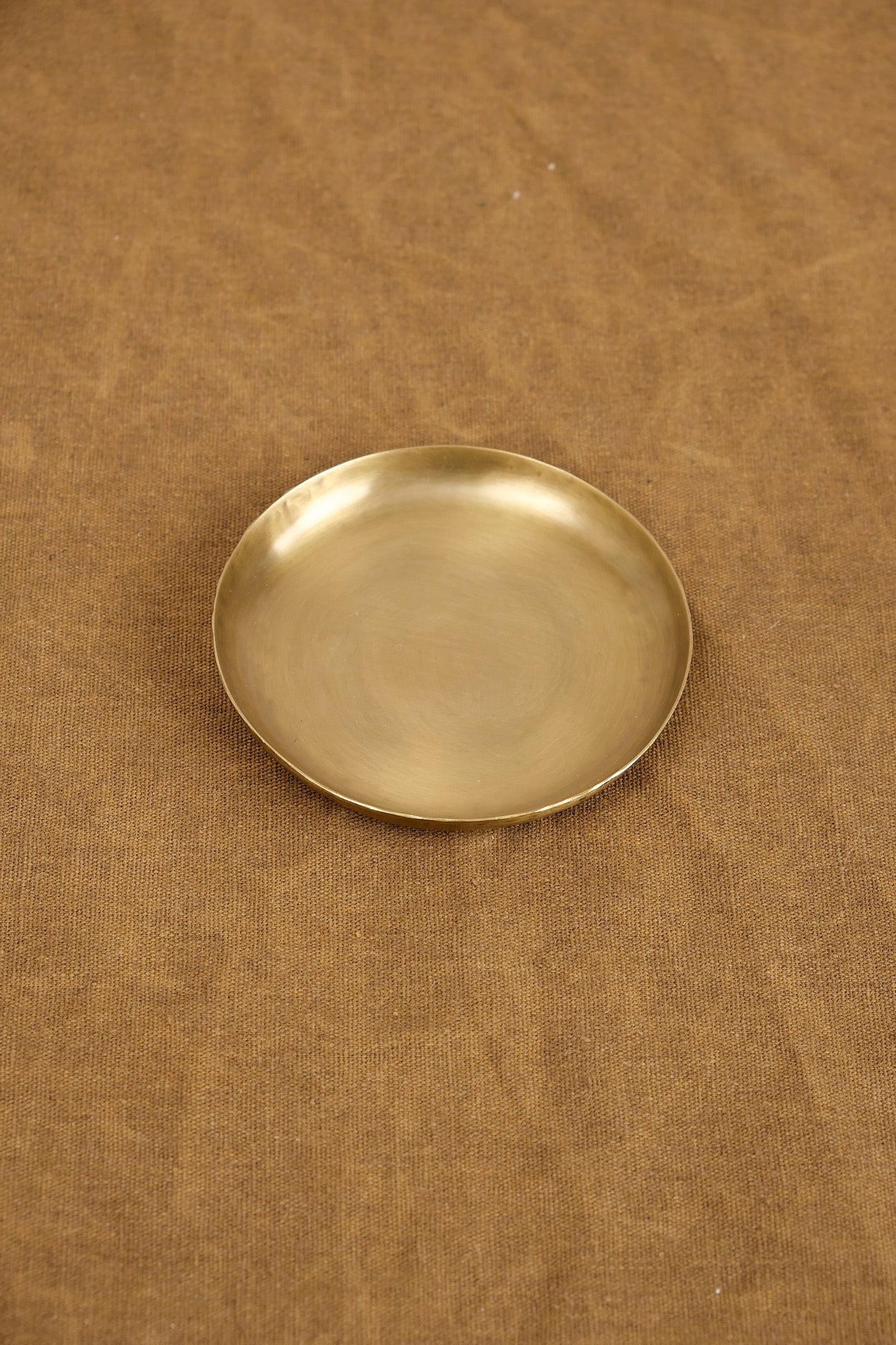 Fog Linen Work Home Objects Brass Plate Round