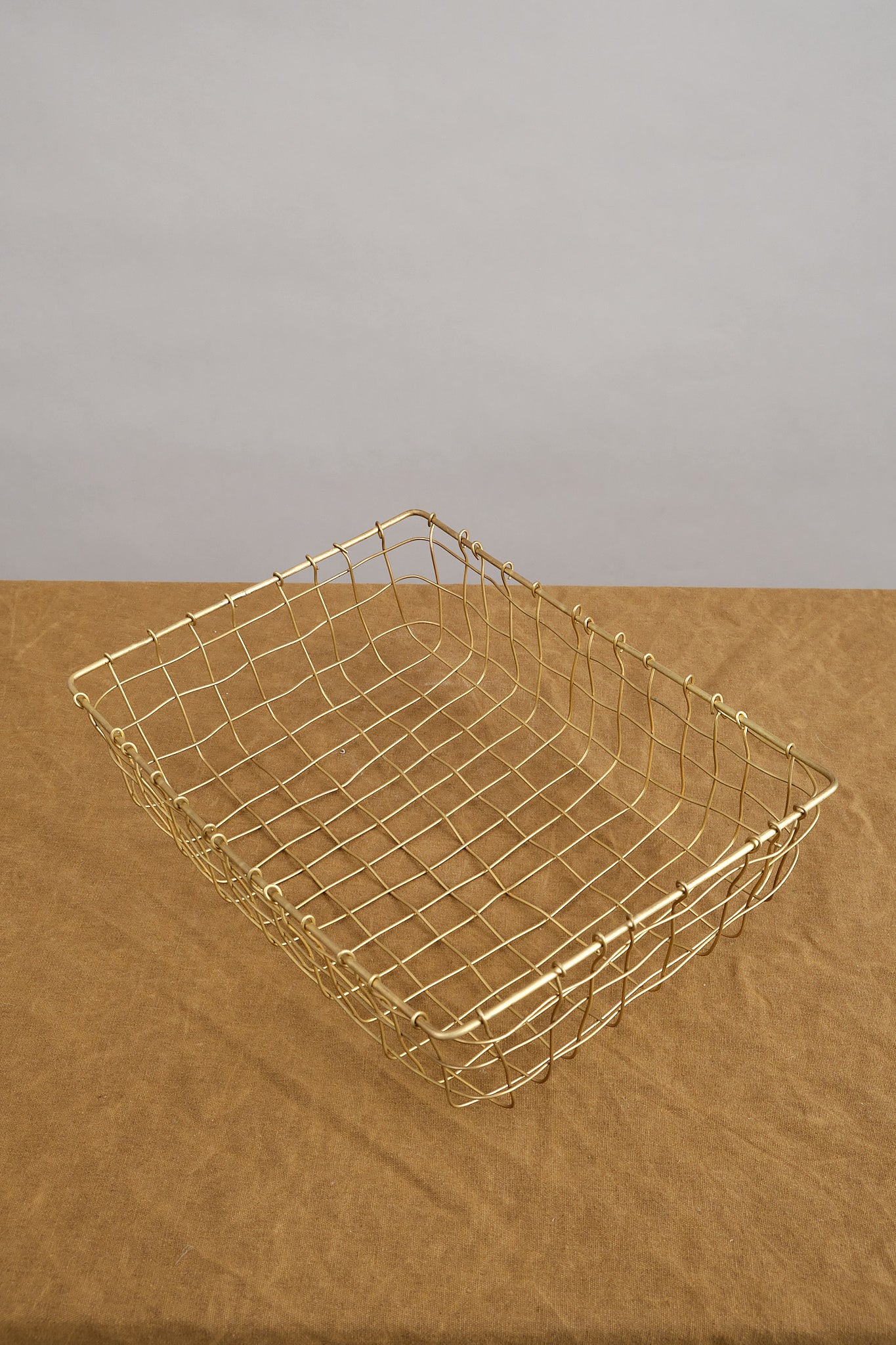 wire brass basket