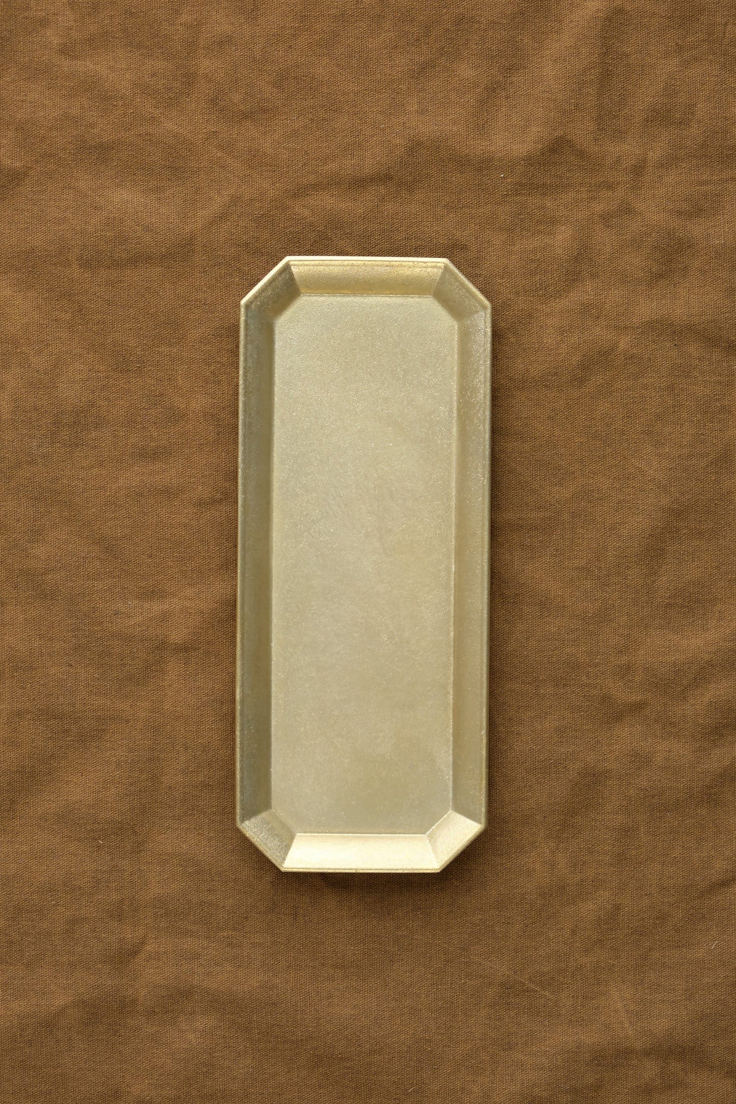 Large Brass Stationery Tray