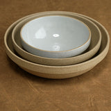 Hasami Porcelain Home Kitchen Dishware Large Round Bowl Natural / 8.5/8" D X 2" H