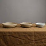 Hasami Porcelain Home Kitchen Dishware Large Round Bowl Natural / 8.5/8" D X 2" H