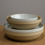 Hasami Porcelain Home Kitchen Dishware Large Round Bowl Natural / 8.5/8" D X 2" H